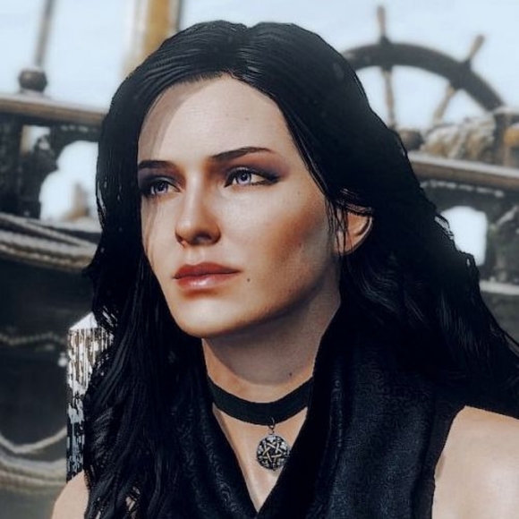 Hand crafted Yennefer The Witcher pentacle choker - Picture 2 of 2